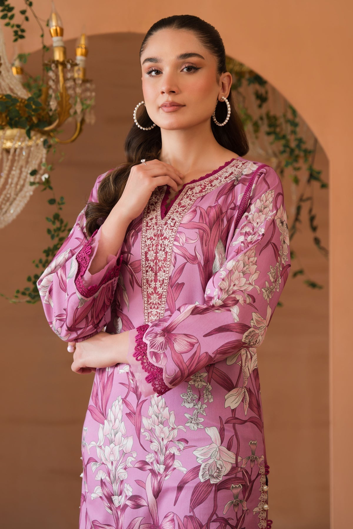 Flora 2pc Lawn Collection 24 - Jotey