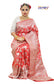 Floral Woven Pure Banarasi Silk Saree in Maroon - Jotey