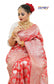Floral Woven Pure Banarasi Silk Saree in Maroon - Jotey