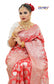 Floral Woven Pure Banarasi Silk Saree in Maroon - Jotey