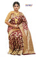 Floral Woven Pure Banarasi Silk Saree in Maroon - Jotey