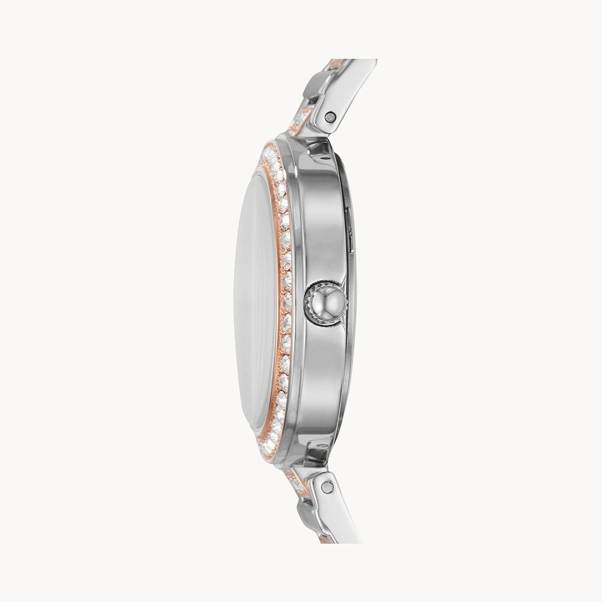 Fossil Karli Three-Hand Two-Tone Stainless Steel Watch - Jotey