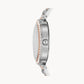 Fossil Karli Three-Hand Two-Tone Stainless Steel Watch - Jotey