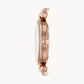 Fossil Tillie Three-Hand Rose Gold-Tone Stainless Steel Watch - Jotey