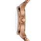 Fossil Women's Adalyn Three-Hand Rose Gold-Tone Stainless Steel Watch - Jotey