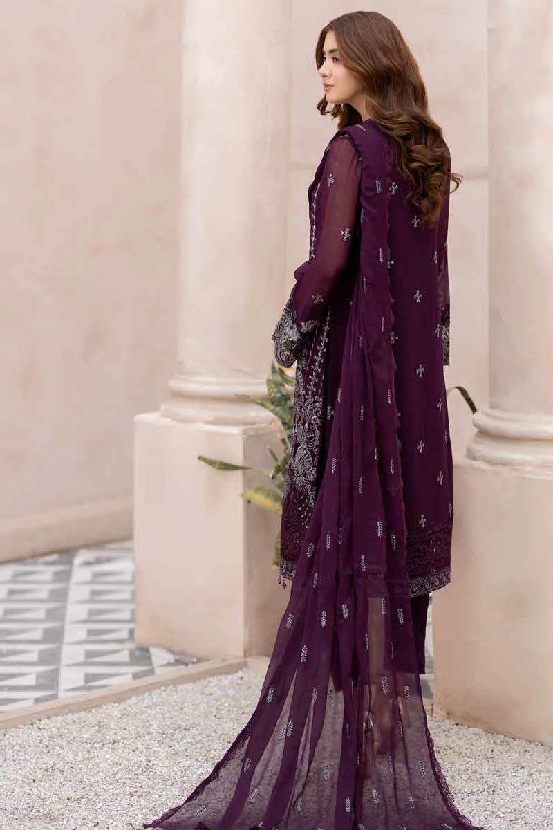 Maisa By Noors Semi Stitched Luxury 3pcs - Jotey