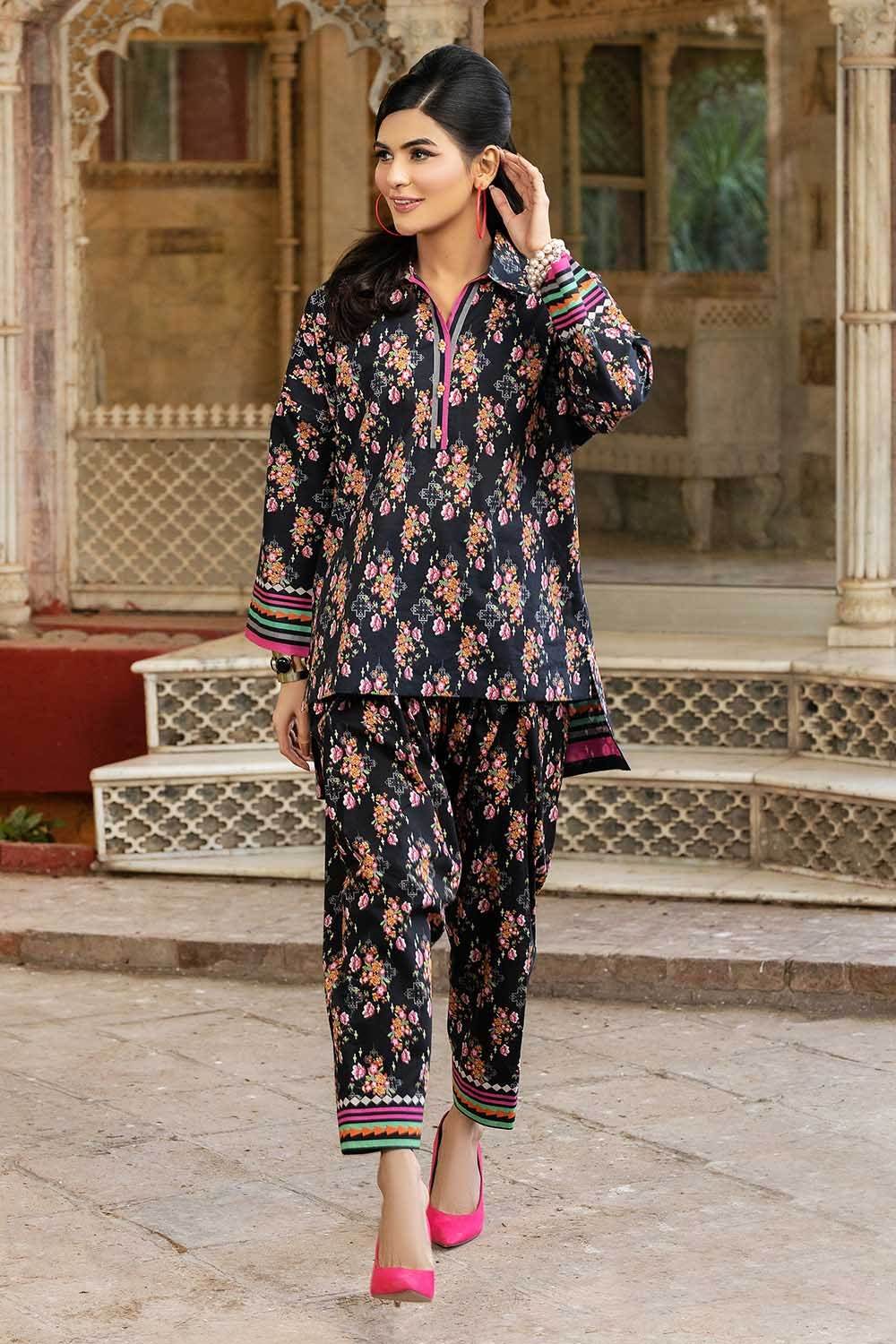 Gul Ahmed Lawn Unstitched 1pcs Kurti - Jotey