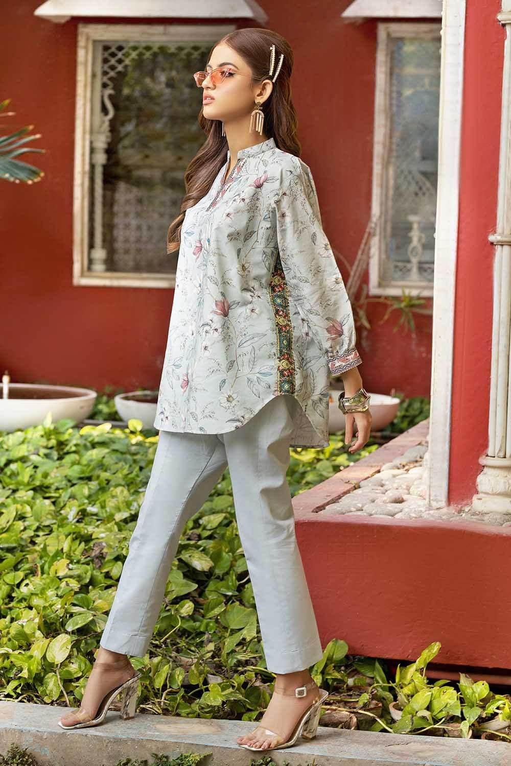 Gul Ahmed Lawn Unstitched 1pcs Kurti - Jotey