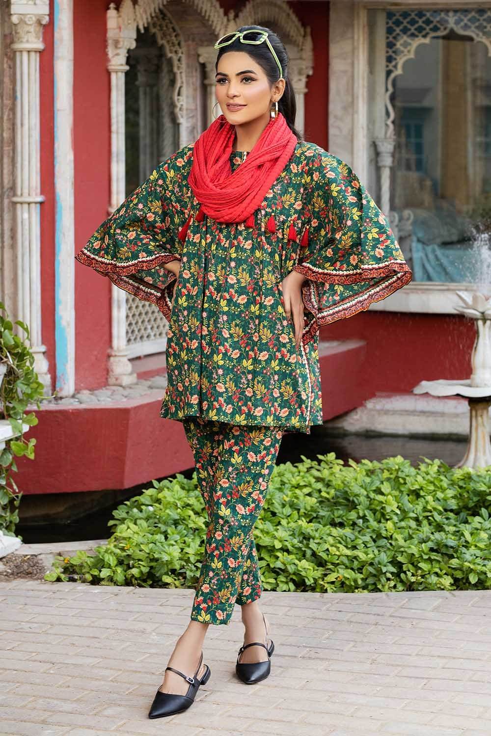 Gul Ahmed Lawn Unstitched 1pcs Kurti - Jotey