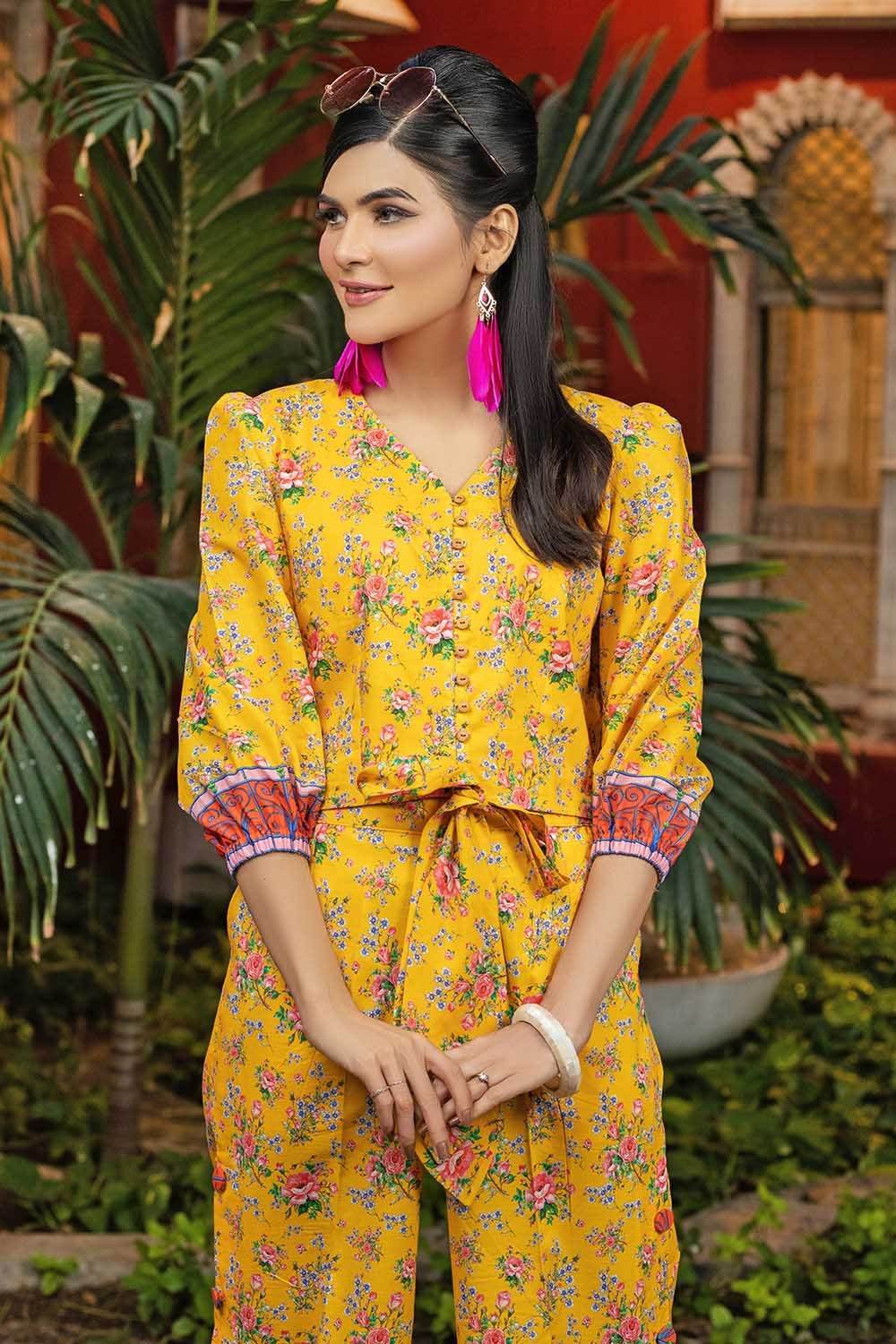 Gul Ahmed Lawn Unstitched 1pcs Kurti - Jotey