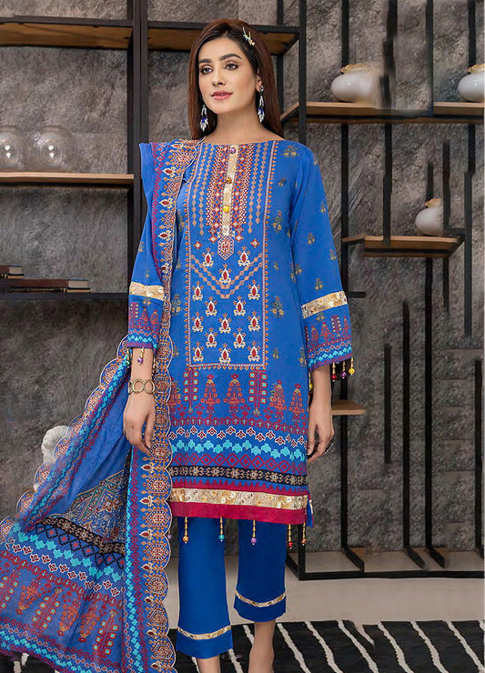 Gulab By Arham Textile 3pcs - Jotey