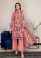 Gulab By Arham Textile 3pcs - Jotey