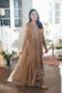 Azure Luxe'25 Embroidered Chiffon Unstitched 3pcs - Jotey