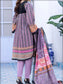Hafiz Textile pine Unstitched Cotton 3Pcs - Jotey