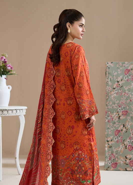 Hania By Binaas Premium Lawn Edition Vol 03 Unstitched 3Pcs