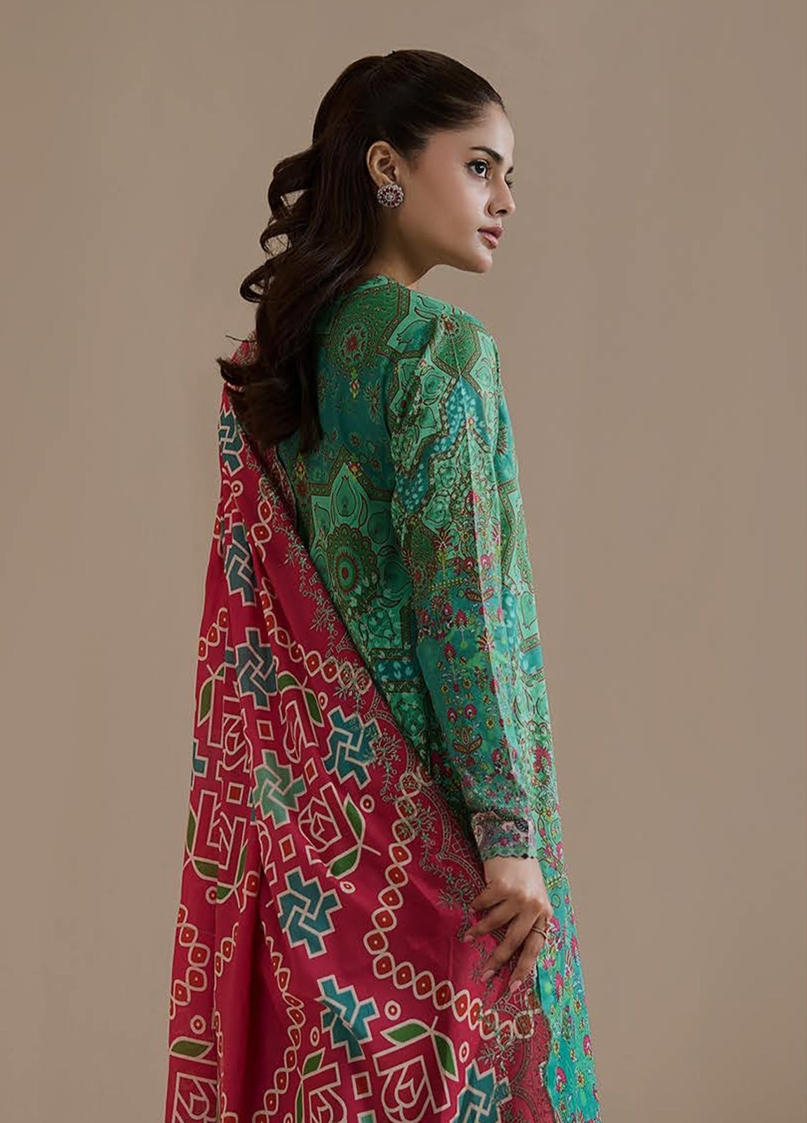 Hania By Binaas Premium Lawn Edition Vol 03 Unstitched 3Pcs