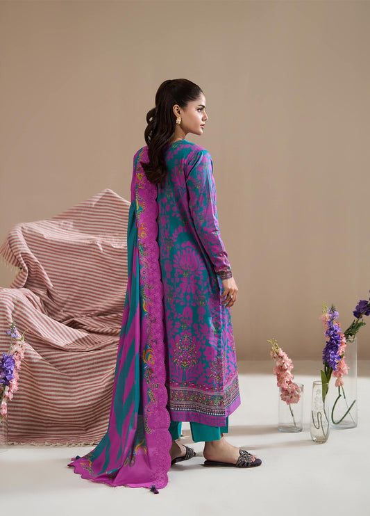 Hania By Binaas Premium Lawn Edition Vol 03 Unstitched 3Pcs