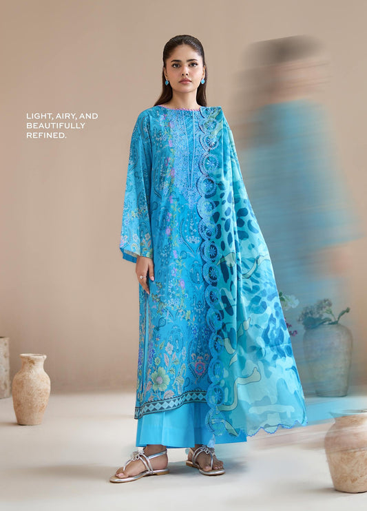 Hania By Binaas Premium Lawn Edition Vol 03 Unstitched 3Pcs