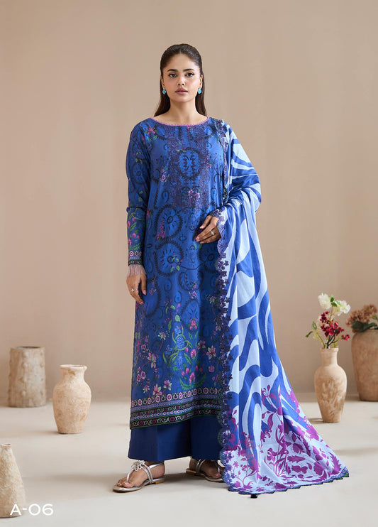 Hania By Binaas Premium Lawn Edition Vol 03 Unstitched 3Pcs