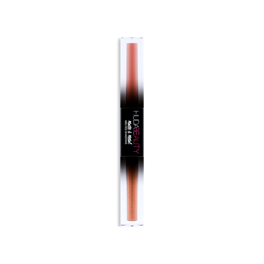 Huda Beauty Matte & Metal Eyeshadows-Private Jet & Shimmering Sunset - Jotey