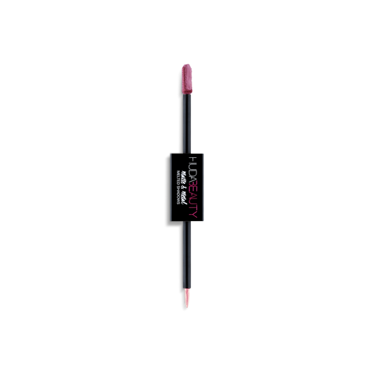 Huda Beauty Matte & Metal Eyeshadows-Silk Bomber & Bubblegum - Jotey