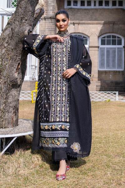 Husn E Jahan By Ittehad Embroidered Lawn 3pcs - Jotey
