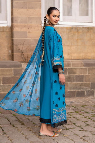 Husn E Jahan By Ittehad Embroidered Law 3pcs - Jotey