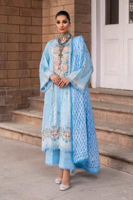 Husn E Jahan By Ittehad Embroidered Lawn 3pcs - Jotey