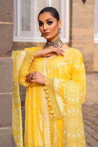 Husn E Jahan By Ittehad Embroidered Lawn 3pcs - Jotey