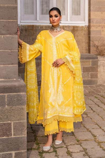 Husn E Jahan By Ittehad Embroidered Lawn 3pcs - Jotey