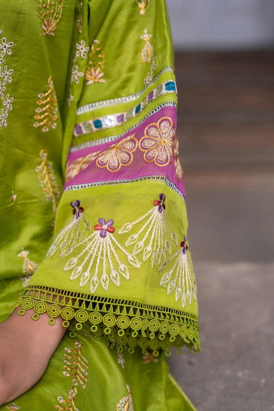 Husn E Jahan By Ittehad Embroidered Law 3pcs - Jotey