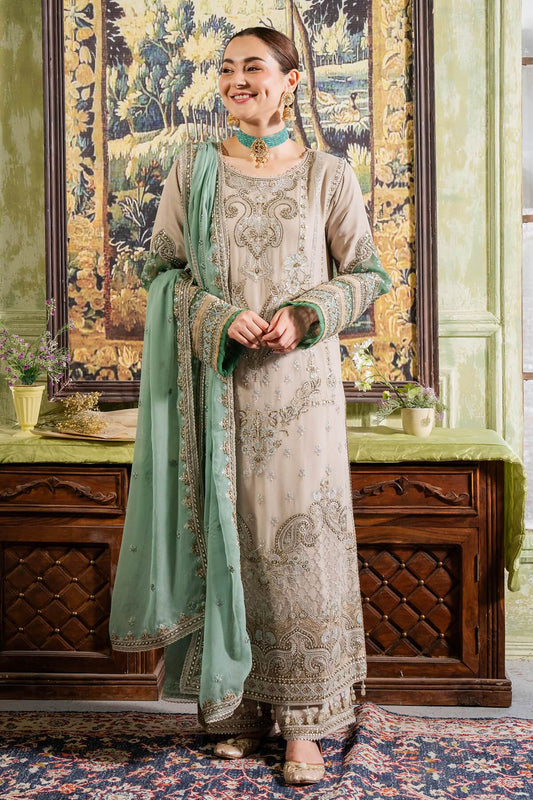 Naina By Imrozia Embroidered Chiffon 3pcs - Jotey