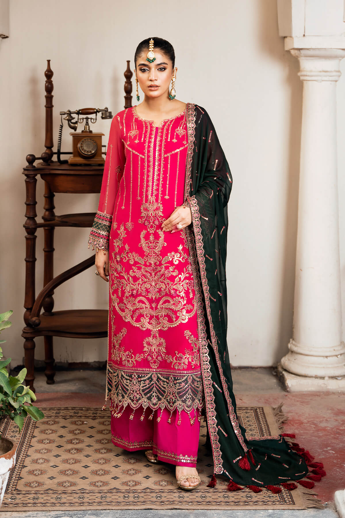 Sitarah By Serene Embroidered Luxury Chiffon Unstitched 3pcs