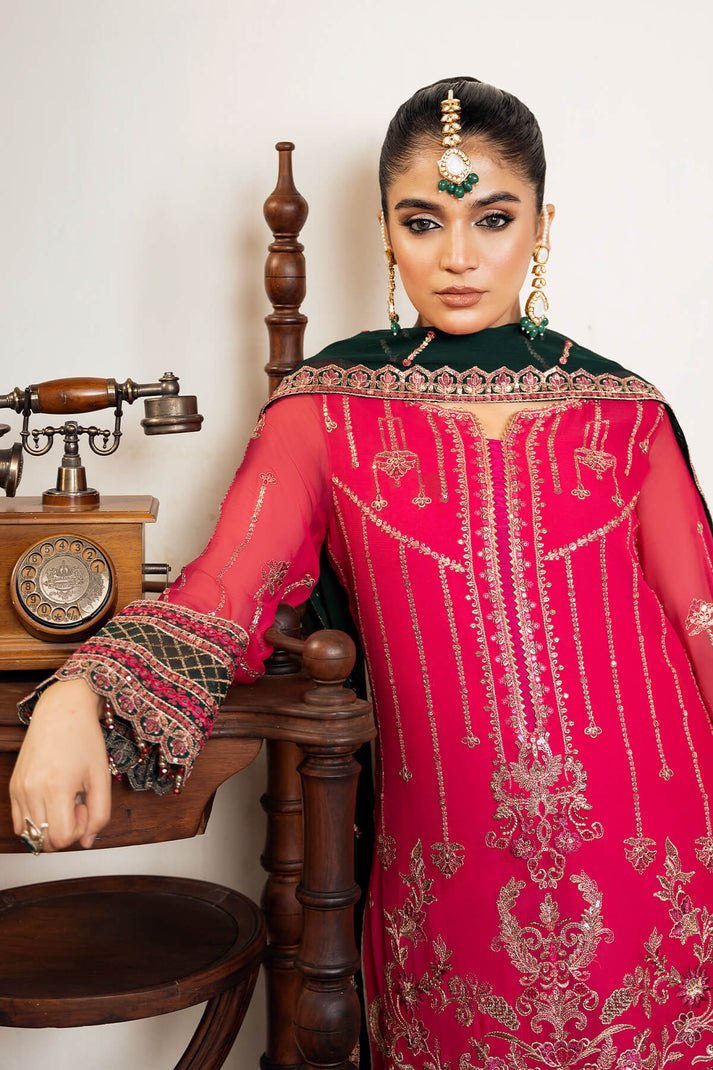 Sitarah By Serene Embroidered Luxury Chiffon Unstitched 3pcs