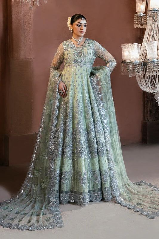 Noor-E-Naaz By Imrozia Embroidered Luxury Net Bridal Collection