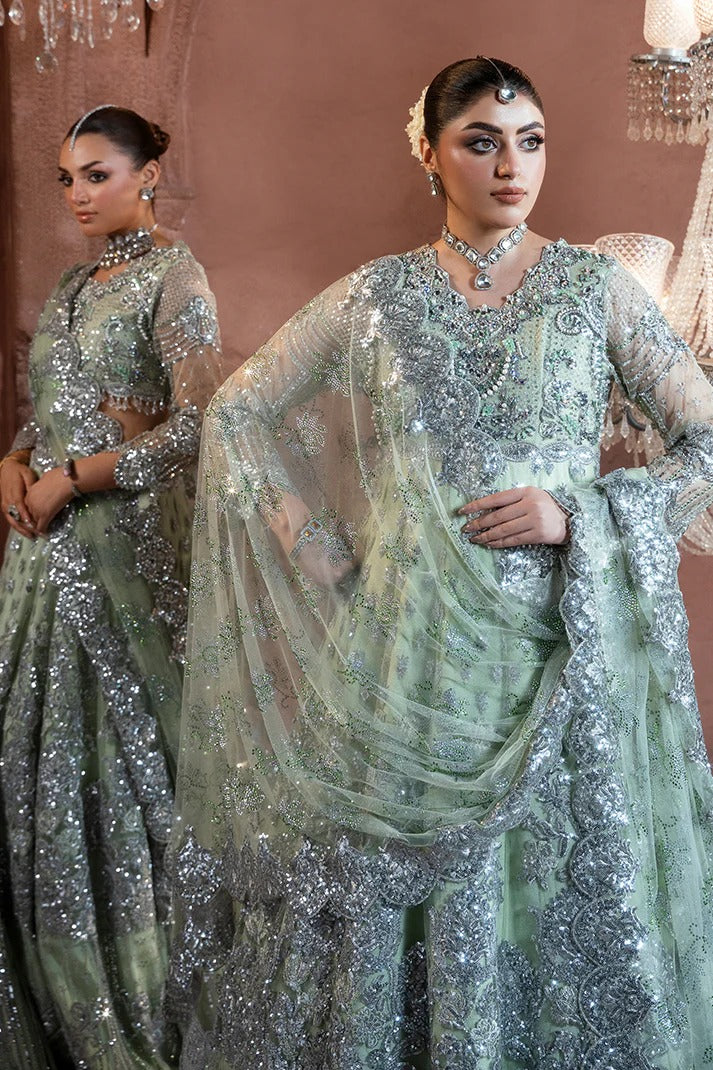 Noor-E-Naaz By Imrozia Embroidered Luxury Net Bridal Collection