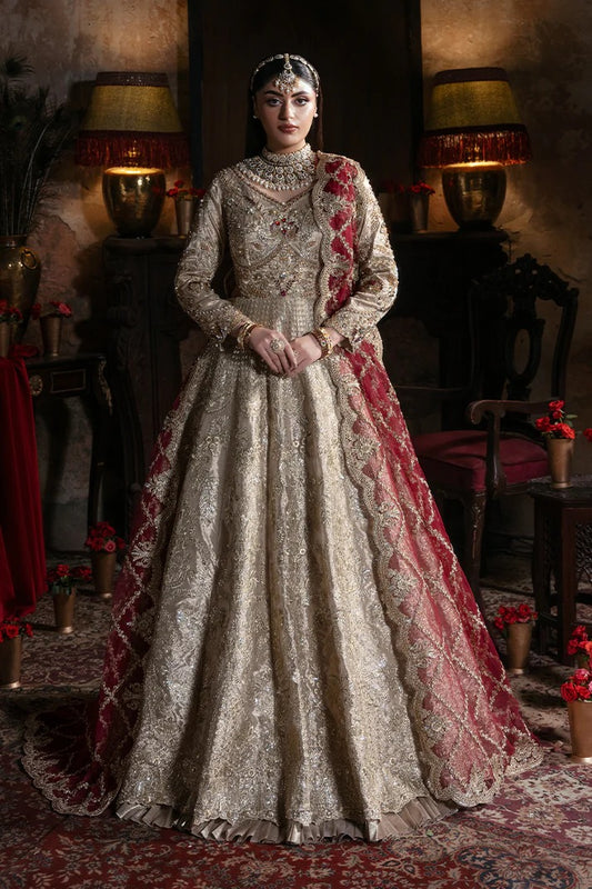 Noor-E-Naaz By Imrozia Embroidered Luxury Net Bridal Collection