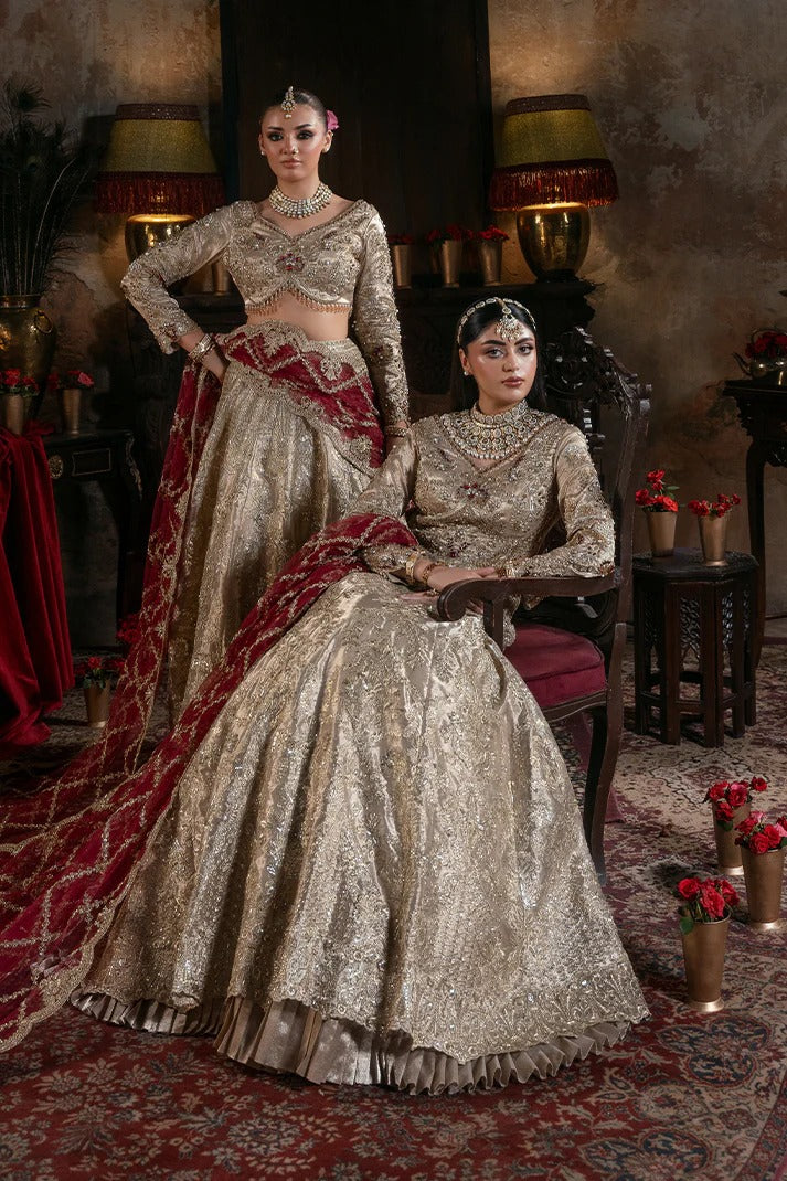 Noor-E-Naaz By Imrozia Embroidered Luxury Net Bridal Collection