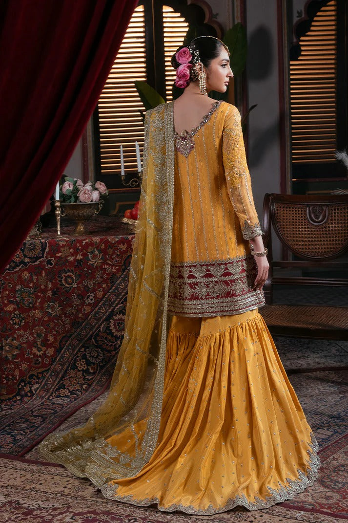 Noor-E-Naaz By Imrozia Embroidered Luxury Net Bridal Collection