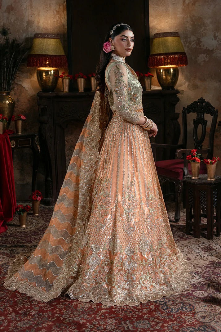 Noor-E-Naaz By Imrozia Embroidered Luxury Net Bridal Collection