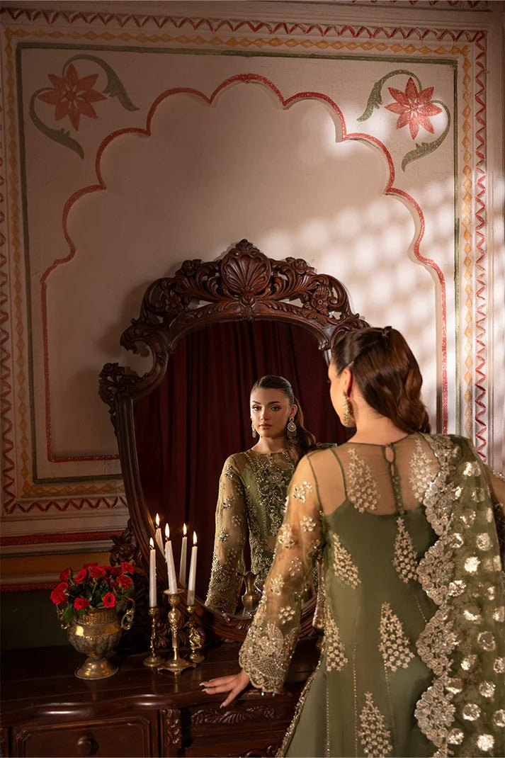 Noor-E-Naaz By Imrozia Embroidered Luxury Net Bridal Collection