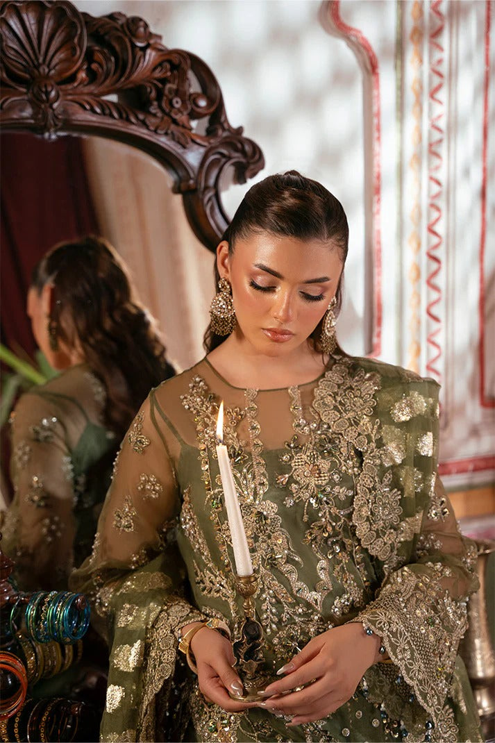 Noor-E-Naaz By Imrozia Embroidered Luxury Net Bridal Collection