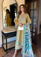 Siraa By Sadaf Fawad Khan Luxury Embroidered Lawn'25 Unstitched 3pcs