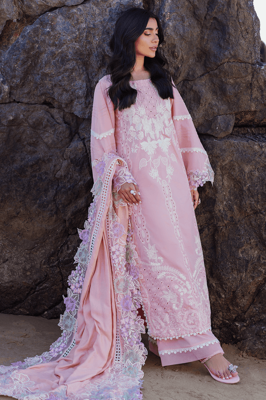 Khwaab By Sidra Fahad Luxury Embroidered 3pcs - Jotey
