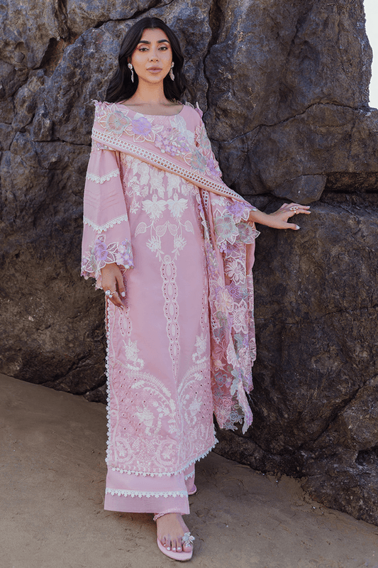 Khwaab By Sidra Fahad Luxury Embroidered 3pcs - Jotey