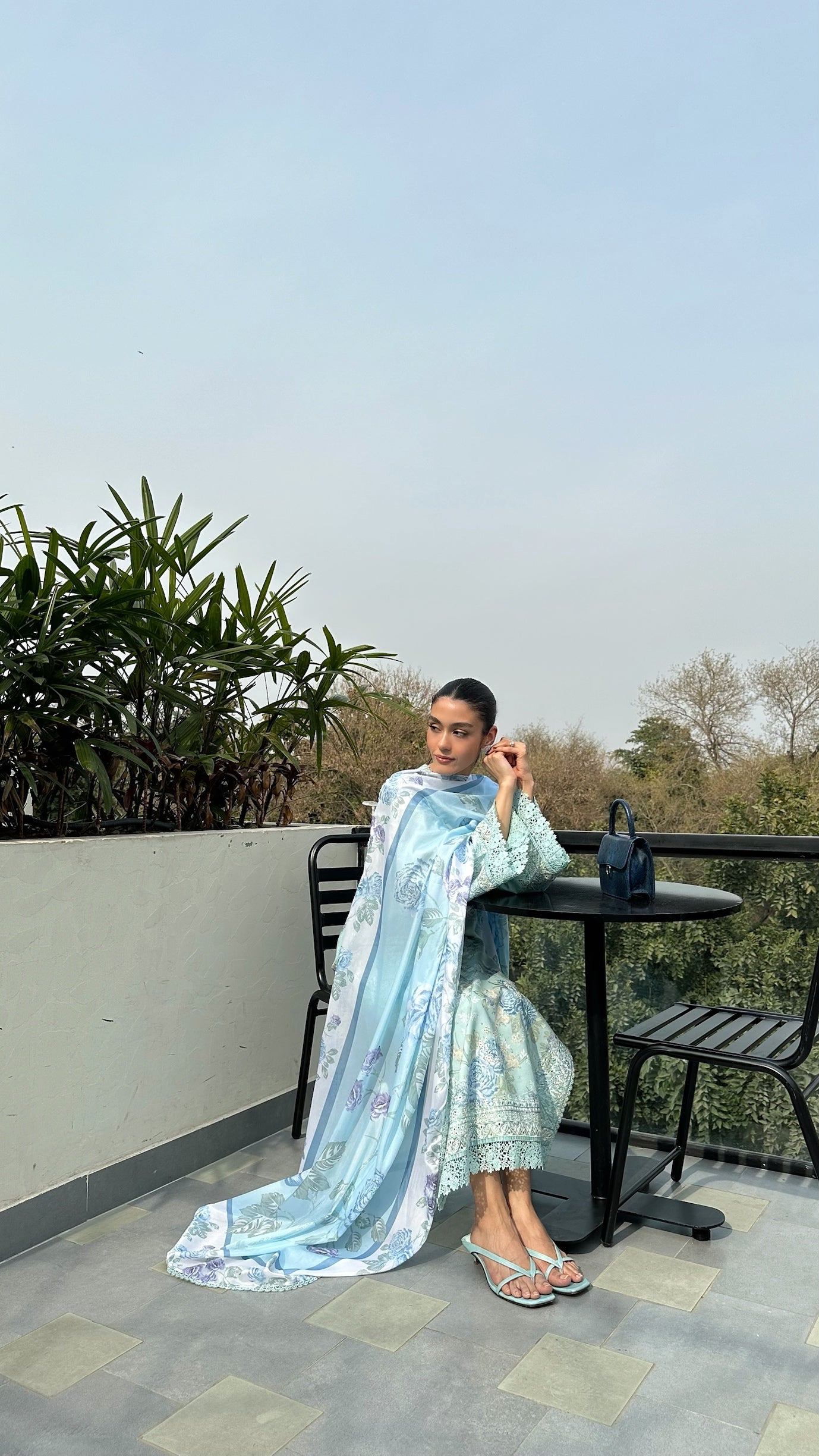 AYZEL The Bare Minimum Embroidered Unstitched Lawn 3pcs