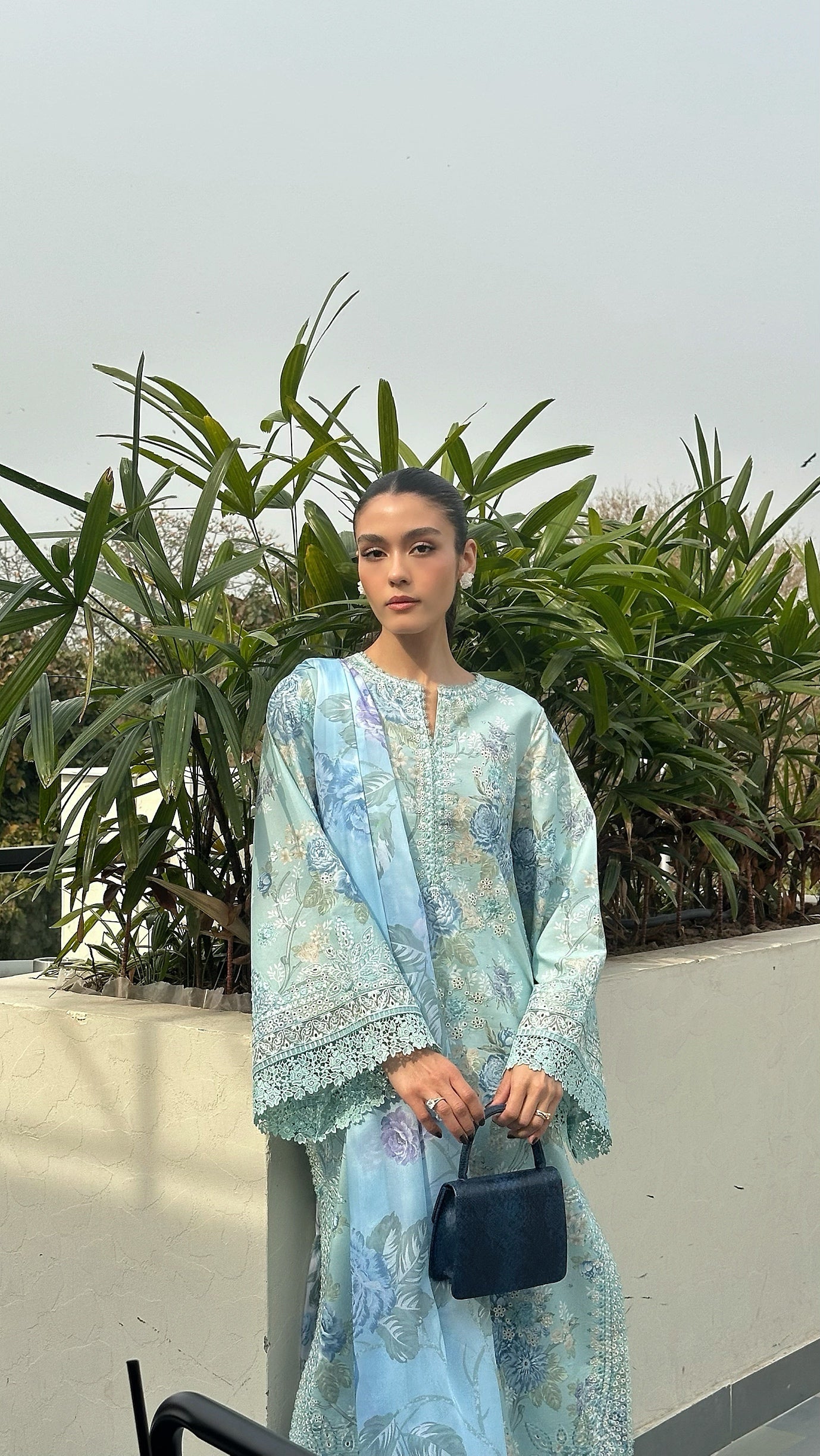 AYZEL The Bare Minimum Embroidered Unstitched Lawn 3pcs