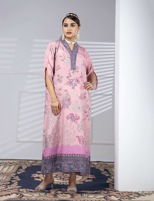 Printed Premium Soft Silk Ready To Ware Kaftan Vol-02