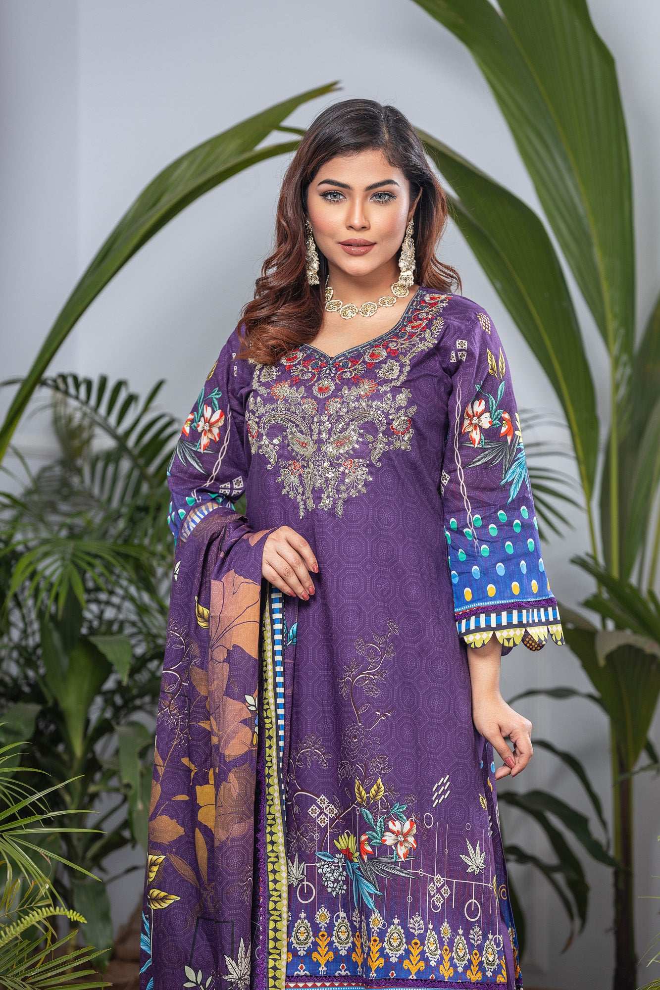 Ellena Vol-01 Ready To Wear Lawn 3pcs
