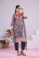 Inaya Embroidered & Sequence Work Unstitched 3pcs